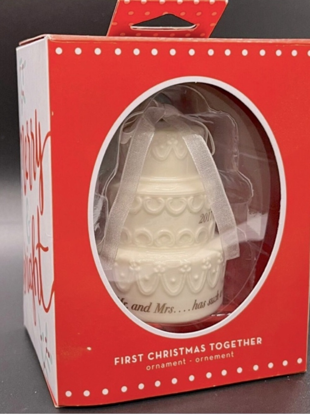 ⭐️NEW⭐️ American Greetings “1st Christmas Together” 2017 Ornament